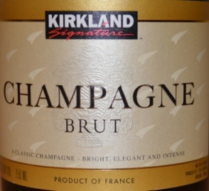 NV Kirkland Signature Champagne Brut