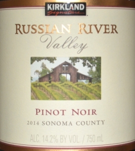 2014 Kirkland Signature Russian River Pinot Noir