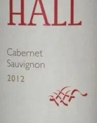 2012 Hall Cabernet