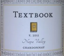 2013 Textbook Napa Chardonnay