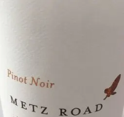 2012 Metz Road Monterey Pinot Noir