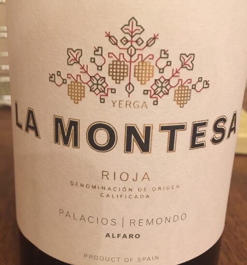 2013 Palacios Remondo “La Montesa” Rioja Crianza