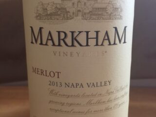 2013 Markham Merlot Napa Valley