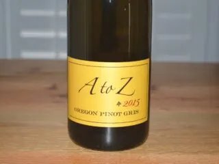 2015 A To Z Oregon Pinot Gris