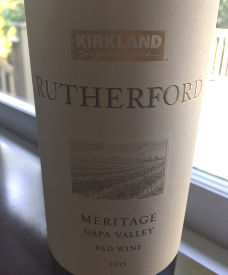 2015 Kirkland Signature Rutherford Meritage Napa Valley