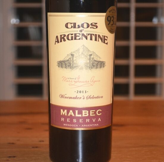 2013 Clos d’Argentine Malbec Reserva Winemaker’s Selection