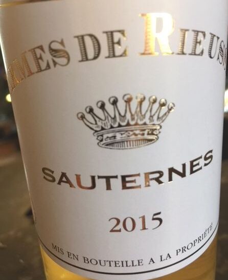 2015 Carmes de Rieussec Sauternes