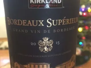 2015 Kirkland Signature Bordeaux Superieur