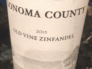 2015 Kirkland Sonoma County Old Vine Zinfandel