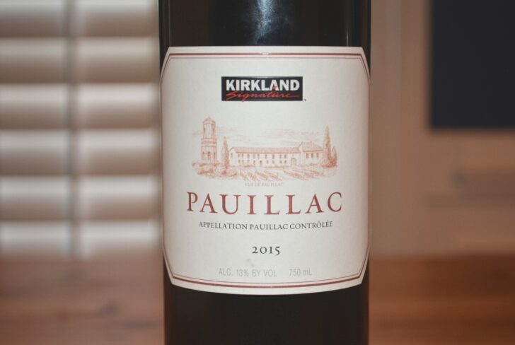 2015 Kirkland Signature Pauillac Bordeaux