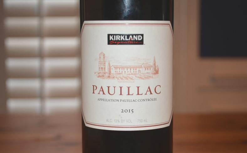 2015 Kirkland Signature Pauillac Bordeaux