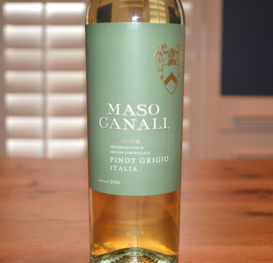 2016 Maso Canali Pinot Grigio Trentino
