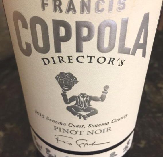 2015 Francis Coppola Pinot Noir Sonoma Coast