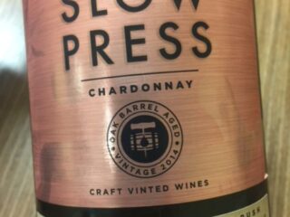 2015 Slow Press Chardonnay