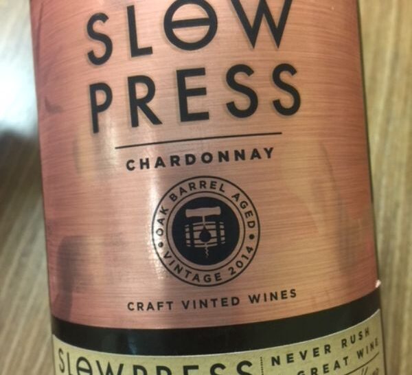 2015 Slow Press Chardonnay Monterey County