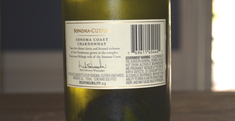 2016 Sonoma Cutrer Sonoma Coast Chardonnay