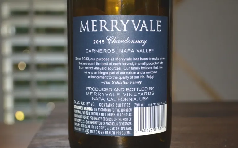 2015 Merryvale Chardonnay Carneros 