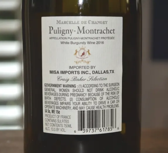 2016 Marcelle de Changey Puligny-Montrachet