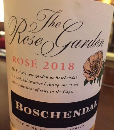 2018 Boschendal The Rose Garden Rose South Africa