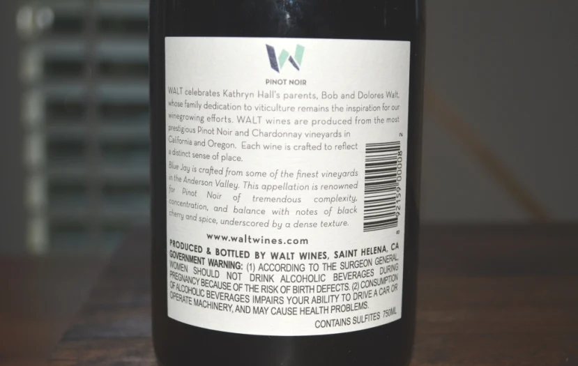 2015 Walt Pinot Noir