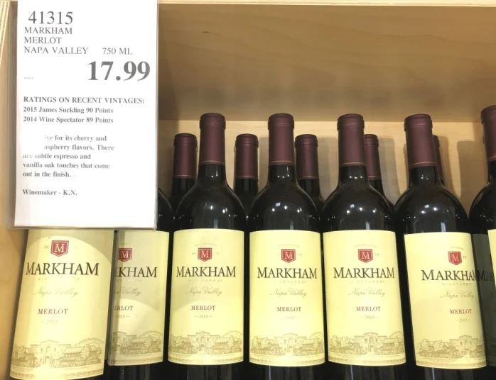 2015 Markham Merlot Napa Valley