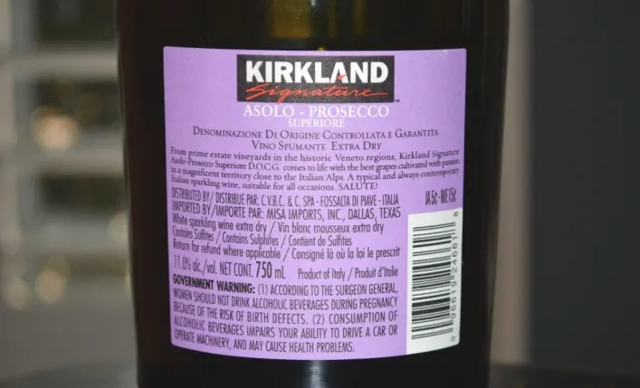 Kirkland Signature Asolo Prosecco Superiore DOCG CostcoWineBlog