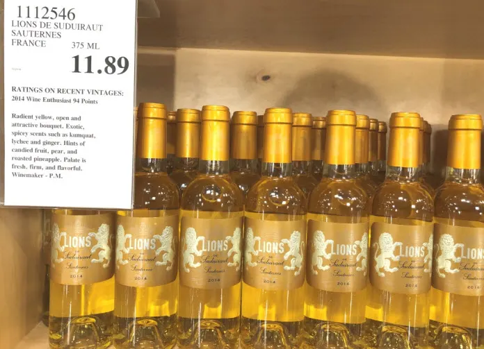 Suduiraut 2013 Lions Sauternes de