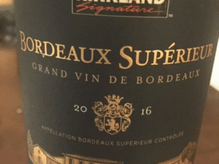 2016 Kirkland Bordeaux Superieur