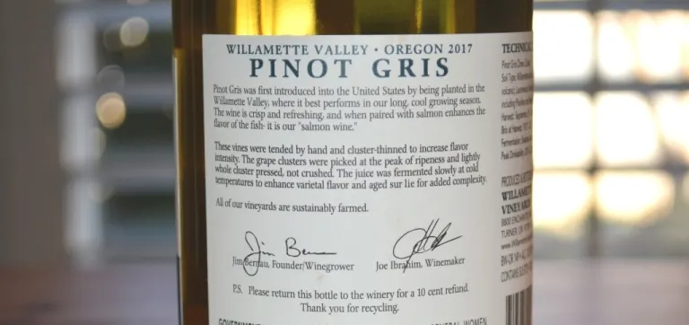 Willamette Valley Vineyards Pinot Gris