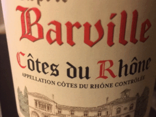 2016 Barville Cotes du Rhone