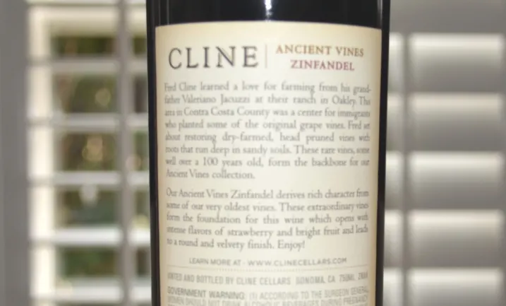 Cline - Old Vines Zinfandel