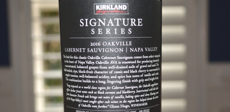 2016 Kirkland Oakville Napa Cabernet Sauvignon