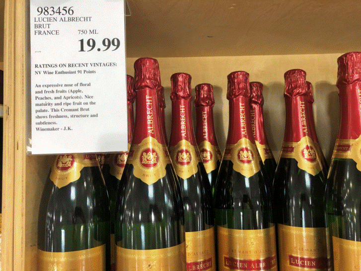 Lucien Albrecht Cremant d'Alsace Brut