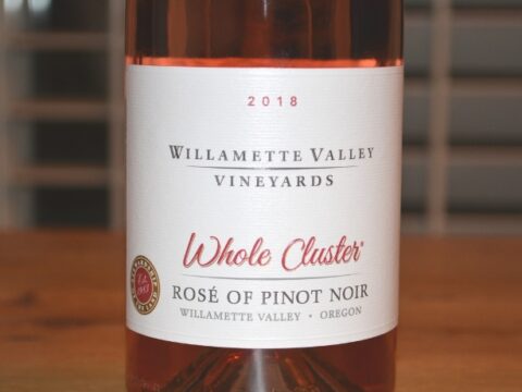 2018 Willamette Valley Vineyards Whole Cluster Rose of Pinot Noir