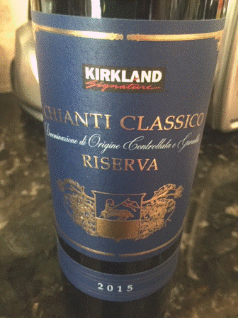 2015 Kirkland Signature Chianti Classico Riserva