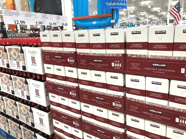 Costco box deals wine