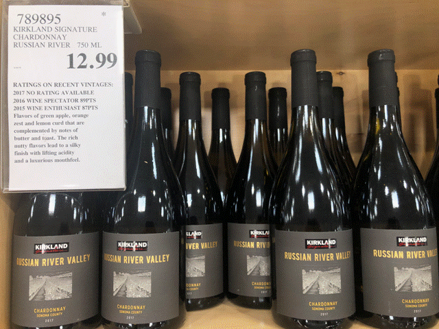 Kirkland Signature Russian River Chardonnay