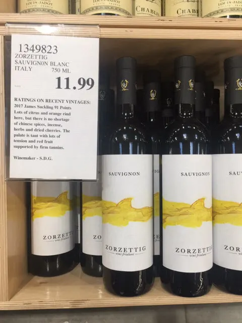 2017 Zorzettig Sauvignon Blanc