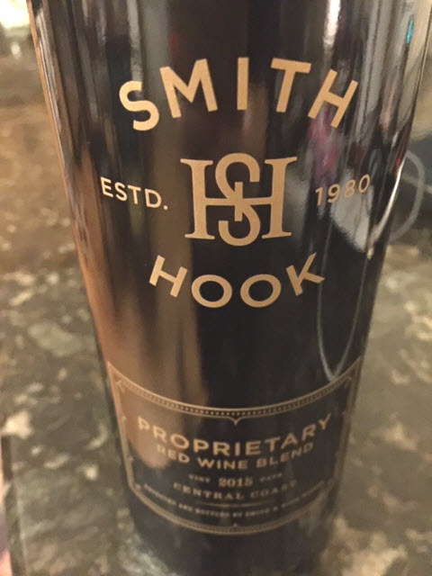 2015 Smith & Hook Proprietary Red Blend