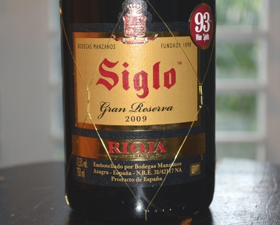 2009 Siglo Gran Reserva Rioja