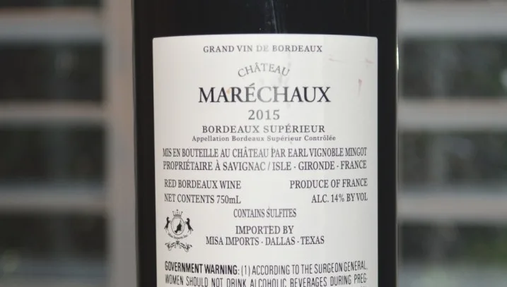 Chateau Marechaux Bordeaux Superieur