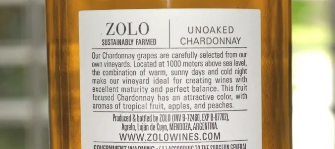 Zolo Chardonnay