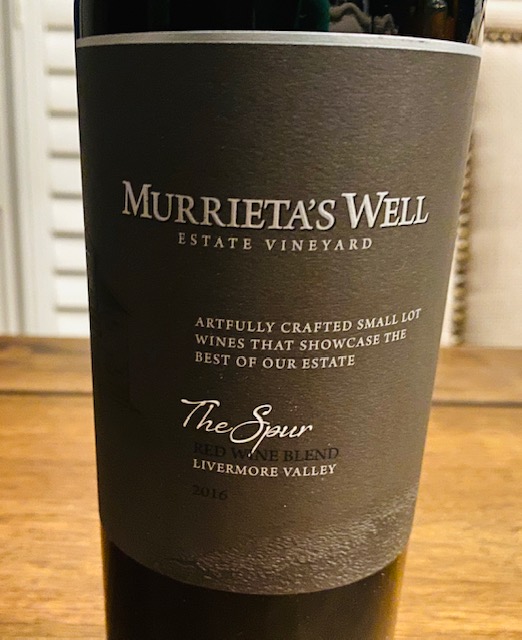 2016 Murrietas Well The Spur Livermore Valley