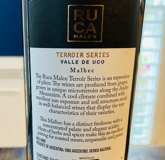 Ruca Malen Terroir Series Malbec