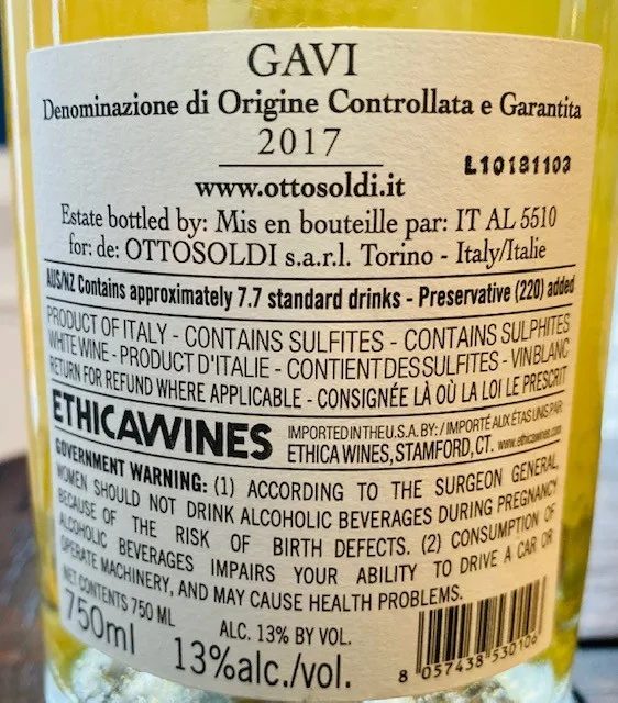 2017 Ottosoldi Gavi