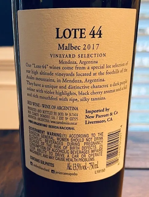 Lote 44 Malbec