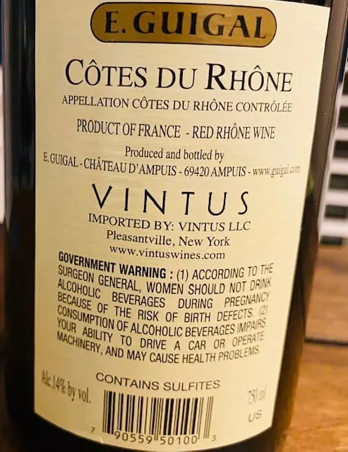 E Guigal Cotes du Rhone