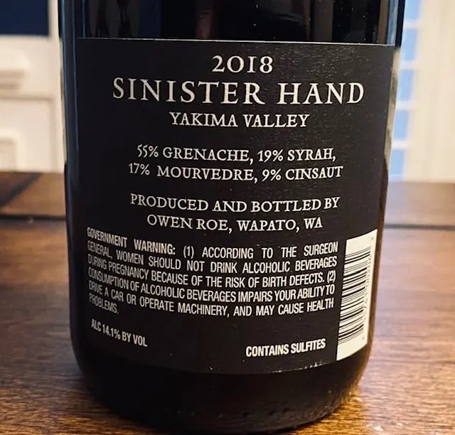 Owen Roe Sinister Hand