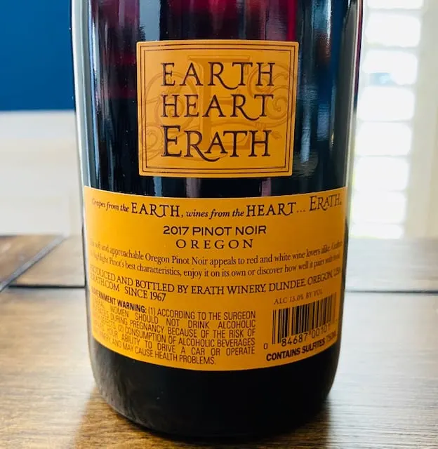 Erath Pinot Noir