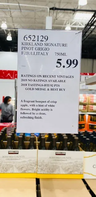 Kirkland Pinot Grigio Friuli